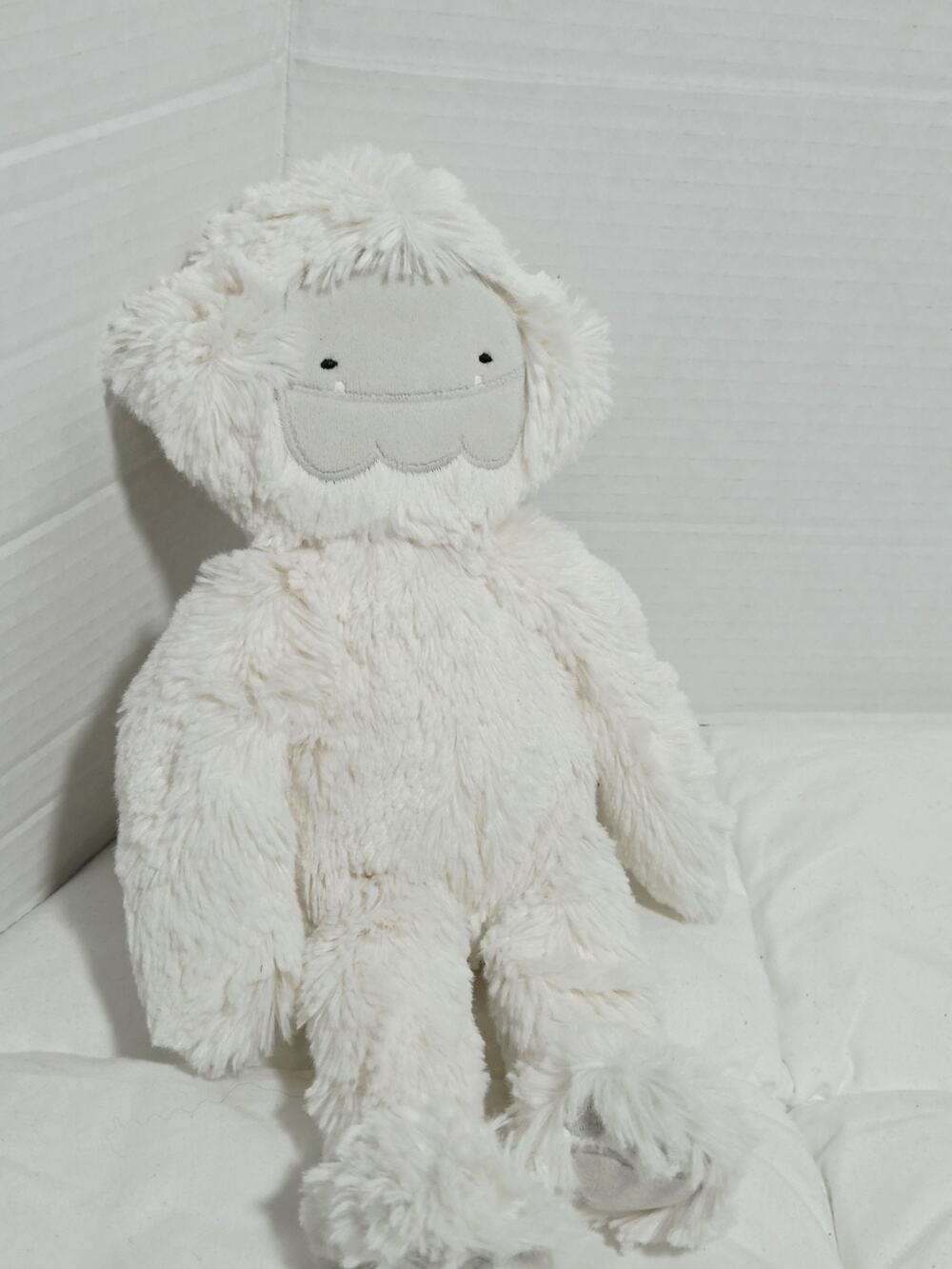 Slumberkins Yeti Plush White Nectar Bigfoot Kin Retired Discontinued Htf Decor